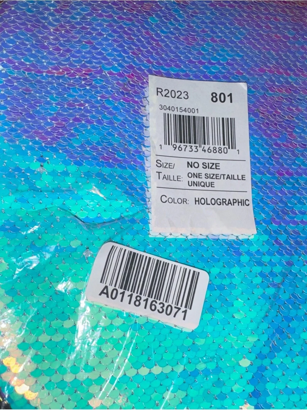 The Children's Place Girls Holographic Flip Sequin Lunchbox, NEW